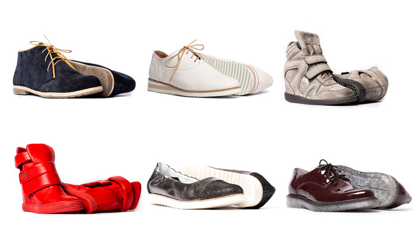 Pack shots for footwear brand HD – HEAVY DUTY.